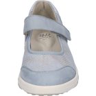 Waldlaufer Ortho Tritt tépőzáras balerina H-Teresa nubuk/sztreccs világoskék