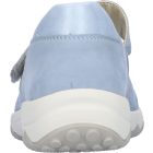 Waldlaufer Ortho Tritt tépőzáras balerina H-Teresa nubuk/sztreccs világoskék