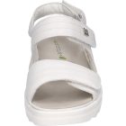 Waldlaufer kényelmi tépőzáras szandál H-Izzy bőr törtfehér