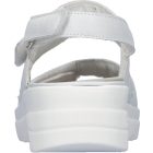 Waldlaufer kényelmi tépőzáras szandál H-Izzy bőr törtfehér