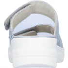 Waldlaufer kényelmi tépőzáras papucs H-Izzy bőr világoskék