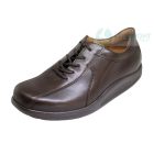 Waldlaufer dynamic gördülő talpú fűzős cipő Hopkin bőr barna