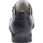 Waldlaufer kényelmi fűzős cipzáras cipő Himona bőr/lakkbőr fekete