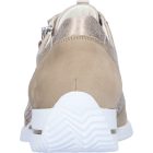 Waldlaufer kényelmi fűzős cipzáras cipő Himona nubuk/bőr bézs drapp