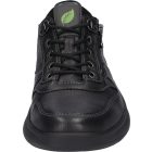 Waldlaufer kényelmi fűzős cipzáras cipő Heiko szarvasbőr fekete