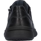 Waldlaufer kényelmi fűzős cipzáras cipő Heiko szarvasbőr fekete