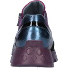 Waldlaufer kényelmi fűzős cipzáras cipő H-Ajala velúr/bőr/lakkbőr/textil színes