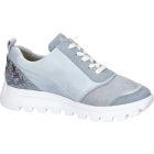 Waldlaufer Ortho Tritt fűzős cipzáras cipő H-Ajala nubuk/sztreccs világoskék