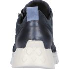 Waldlaufer Ortho Tritt fűzős cipzáras cipő H-Ajala velúr/bőr/sztreccs kék