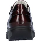 Waldlaufer dynamic gördülő talpú fűzős cipzáras cipő H-Sonja lakkbőr bordó