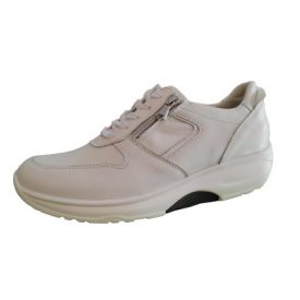   Waldlaufer dynamic gördülő talpú fűzős cipzáras cipő H-Sonja bőr fehér