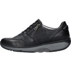 Waldlaufer dynamic gördülő talpú fűzős cipzáras cipő H-Sonja szarvasbőr fekete