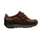 Waldlaufer dynamic gördülő talpú tépőzáras cipő H-Sonja bőr bronz