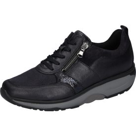   Waldlaufer dynamic gördülő talpú fűzős cipzáras cipő H-Sonja nubuk/velúr/sztreccs sötétkék