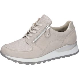   Waldlaufer Ortho Tritt fűzős cipzáras cipő Hiroko nubuk/sztreccs szürke