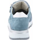 Waldlaufer Ortho Tritt fűzős cipzáras cipő Hiroko-Soft nubuk/sztreccs kék fehér