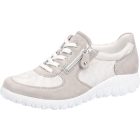 Waldlaufer Ortho Tritt fűzős cipzáras cipő Havy-Soft sztreccs/velúr szürke