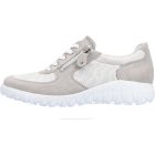 Waldlaufer Ortho Tritt fűzős cipzáras cipő Havy-Soft sztreccs/velúr szürke