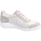 Waldlaufer Ortho Tritt fűzős cipzáras cipő Havy-Soft sztreccs/velúr szürke